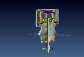 Magnetron Schnittansicht